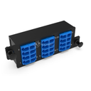 Plaquette HD d’adaptateurs LC 24FO Mono Bleu NEXCONEC