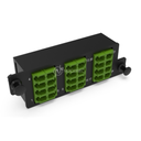 Plaquette HD d’adaptateurs LC 24FO Mono Vert NEXCONEC