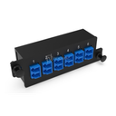 Plaquette HD d’adaptateurs LC 12FO Mono Bleu NEXCONEC