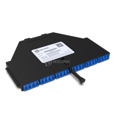 Module NGX MPO(ELITE)M-LC/UPC Premium Base-12 24FO SM Bleu Polarité A/C NEXCONEC