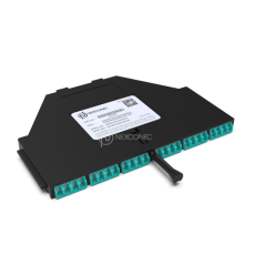 Module FIBRE OPTIQUE NGX MPO(ELITE)M-LC Premium 24FO MM OM3/4 Aqua Polarité A/C