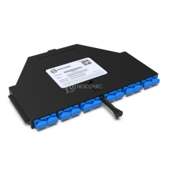 Module NGX MPO(ELITE)M-SC/UPC Premium 12FO SM Bleu Polarité A/C NEXCONEC