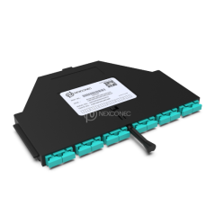 Module NGX MPO(ELITE)M-SC Premium 12FO MM OM3/4 Aqua Polarité A/C NEXCONEC