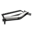 FIBER OPTIC Chassis NGX Anglé Modulaire Haute Densité 1U 6 Emplacements, Non Cha