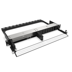FIBRE OPTIQUE NGX Châssis Modulaire Haute Densité 1U Hybride Déchargé NEXCONEC