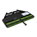 Module de raccordement à fibre optique NGX pour adaptateurs verts 24FO LC NEXCON