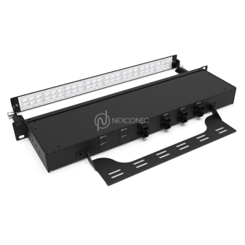 Panneau de dérivation MTP/MPO-LC Base-12 96FO OM4 NEXCONEX