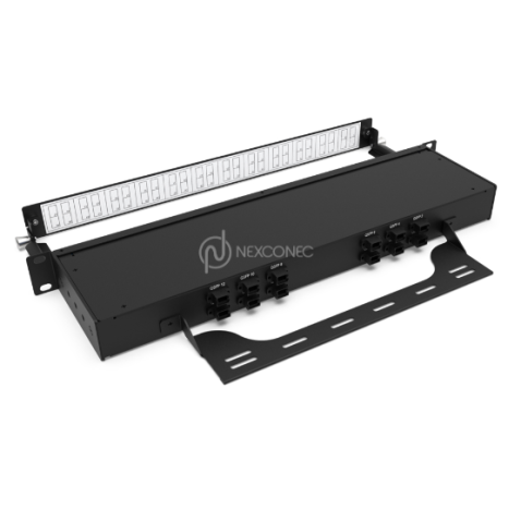 Panneau de dérivation MTP/MPO-LC Base-8 96FO OM4 NEXCONEX