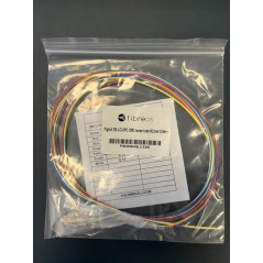 pack de 6 pigtails 50/125 OM3 LC easy strip gaine colorée fibre translucide