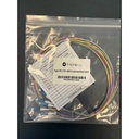 pack de 6 pigtails 9/125 OS2 LC/upc easy strip gaine colorée fibre translucide
