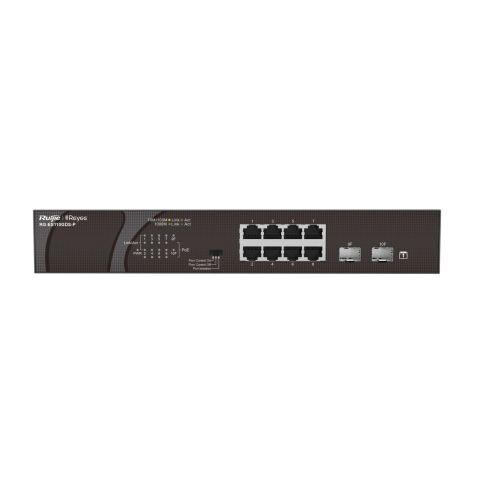 [REYRGES110GDSP] SWITCH 8 PORTS CUIVRE DE 1 000 M ET 2 PO RTS SFP DE LIAISON MONTANTE DE 1 000 M