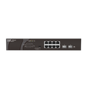 SWITCH 8 PORTS CUIVRE DE 1 000 M ET 2 PO RTS SFP DE LIAISON MONTANTE DE 1 000 M
