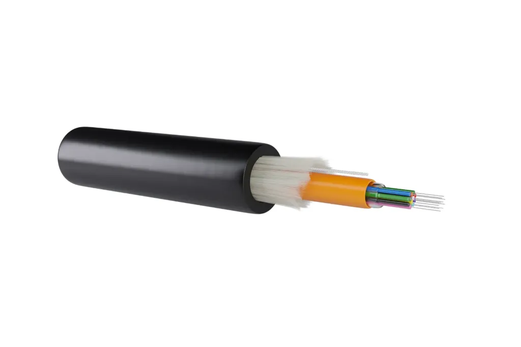 [CO5MMXXXX12FO] Cable Fibre optique Multimode - Unitube - Armé fibre de verre -12 FO - OM5 - LSZH - INT/EXT - CPR CCA