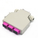 Boitier optique RAIL DIN pour 6 SCDX
