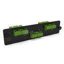 LGX Pass Thru Plaque d'adaptation SC 6FO SM Vert NEXCONEC