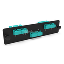 LGX Pass Thru Plaque d'adaptation SC 6FO MM Aqua NEXCONEC