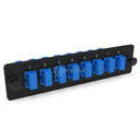 LGX Pass Thru Plaque d'adaptation SC 8FO SM Bleu NEXCONEC