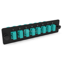 LGX Pass Thru Plaque d'adaptation SC 8FO MM Aqua NEXCONEC