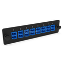 LGX Pass Thru Plaque d'adaptation LC 16FO SM Bleu NEXCONEC