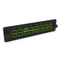 LGX Pass Thru Plaque d'adaptation LC 16FO SM Vert NEXCONEC