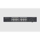 Switch PoE Gigabit smart 18 ports : 16 ports Gigabit RJ45 PoE/PoE+, 2 ports SFP